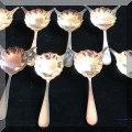 S44. 8 Reed & Barton silverplate resting teaspoons. - $48 